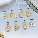 #0001 #C cadena con dije (solo dije 1.3$)cadena con dije 8.5&)