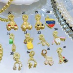 #024#Charm Pandora solo dije 1.85$ (9.5&) con cadena