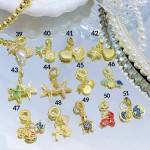 #024#Charm Pandora solo dije 1.85$ (9.5&) con cadena