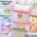 Pulseras de goma para compartir (2unidad)