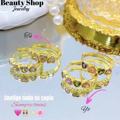 # wg Argollas para compartir con amigas 