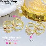 # wg Argollas para compartir con amigas 