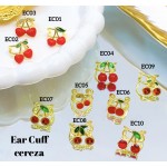 Ear cuff Cereza oro chino  （&4)
