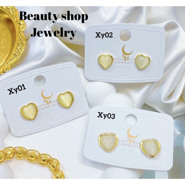 #XY zarcillo lujos oro chino18k （&15）