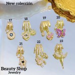 #0022#A Cadena sencilla con dijes en tendencia solo dije 1.95$(con cadena 10&) #0022#A Cadena sencilla con dijes en tendencia solo dije 1.95$(con cadena 10&)