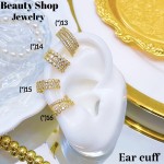 Ear cuffs full piedra 7&
