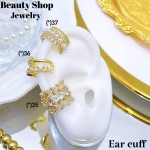 Ear cuffs full piedra 7&