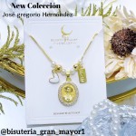 Cadena religiosa doble dije 