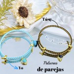 Pulseras para compartir en pareja Pulseras para compartir en pareja