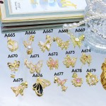 #0001#A Cadena con dije lujo (solo dije 1.65$）(9.5&)