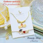 Cadena de graduación con pulsera Cadena de graduación con pulsera