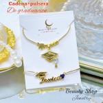 Cadena de graduación con pulsera Cadena de graduación con pulsera