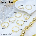 #A PD anillo oro chino 18k 