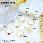#A PD anillo oro chino 18k 