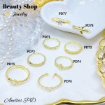 #A PD anillo oro chino 18k 