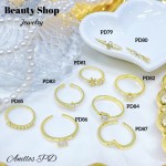#A PD anillo oro chino 18k 