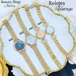 #0001 #A Reloj vintage con pedrería (20¥)