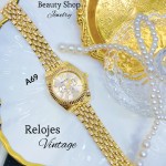 #0001 #A Reloj vintage con pedrería (20¥)