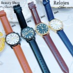 #H Reloj para caballero semi cuero (15.5¥) 