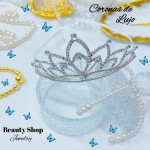 corona con pedreria elegante m 13&(2.1*)