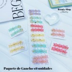 #006pinza de Dama 1$ el par 4&(clip foto entre ver mas modelos) 6par por 10$(0.7*)