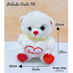 peluche osito con corazon