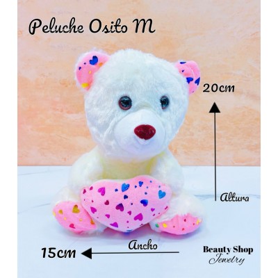 #3 peluche osito Love pequeña (clip foto entre ver mas modelos)