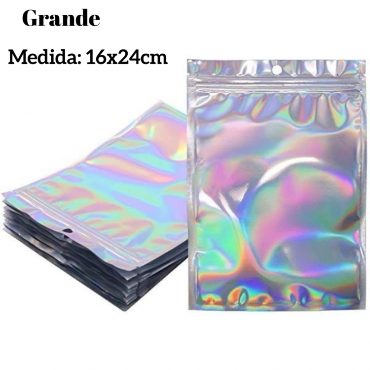 Bolsa de regalo tornasol grande medida 16x24cm Bolsa de regalo tornasol grande medida 16x24cm