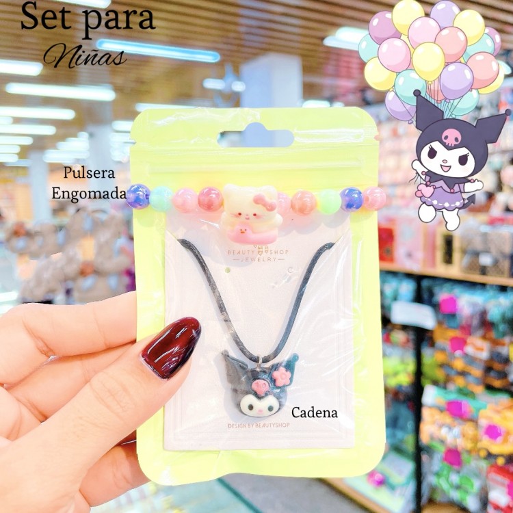 Set de accesorios para niñas 