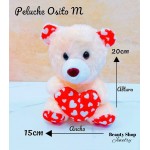 #3 peluche osito Love pequeña (clip foto entre ver mas modelos)
