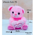 peluche osito con corazon