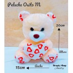 #3 peluche osito Love pequeña (clip foto entre ver mas modelos)