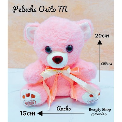 peluche osito con lazo