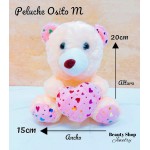 #3 peluche osito Love pequeña (clip foto entre ver mas modelos)