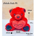 peluche osito con corazon