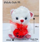 peluche osito con corazon