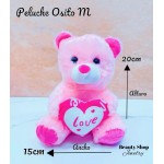 #3 peluche osito Love pequeña (clip foto entre ver mas modelos)