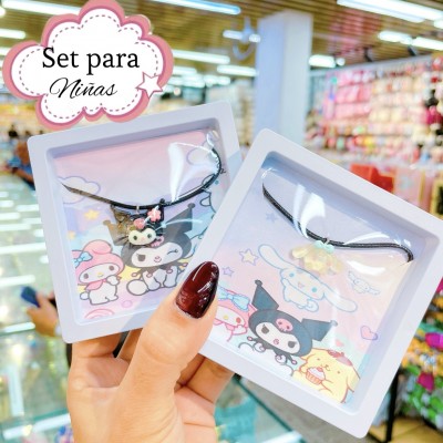Cajita con cadena para niñas 
