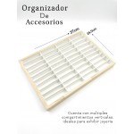 #24 exhibidor para accesorios con compartimentos 