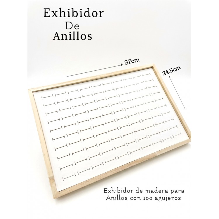 #0 exhibidor anillo G