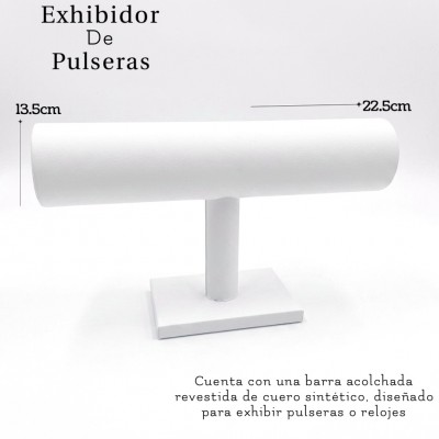 #12 exhibidor de pulsera blanco 