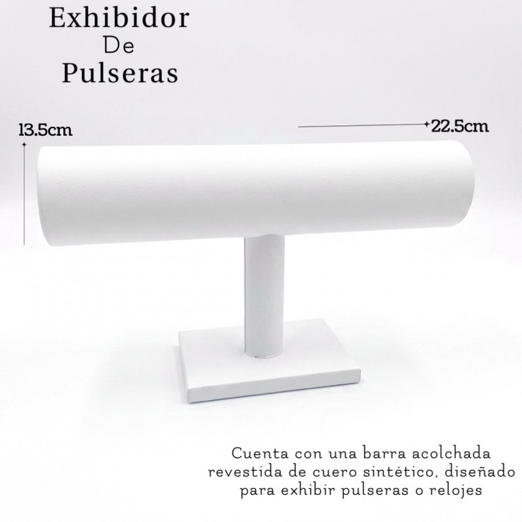 #12 exhibidor de pulsera blanco 