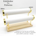 #11 Exhibidor de pulsera doble 