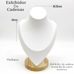 #18 exhibidor de cuello mediano para cadena 