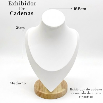 #18 exhibidor de cuello mediano para cadena 