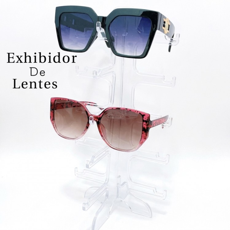 exhibidor para lente