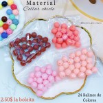 #0 Materiales para collares chicles #0 Materiales para collares chicles