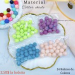 #0 Materiales para collares chicles #0 Materiales para collares chicles