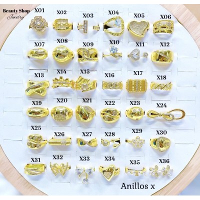 #x anillo de circon con piedra