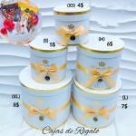 Cajas de regalo redonda te incluye 5 piezas 